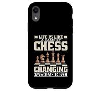 Chess Game Life - Fun Quote Best Move Checkmate Case for iPhone XR