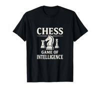 Chess Game of Intelligence - Smart Strategy Board Design T-Shirt