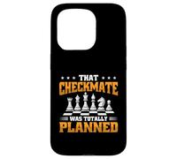 Chess Game Player Best Opening Move Checkmate Case for iPhone 15 Pro