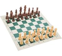 Chess Game Set with Magnetic Pieces, Portable Indoor/Outdoor Chess Board, Ideal Educational Gift for Beginners, Easy to Carry Travel Chess Set