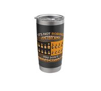 Chess Game Strategy Playing Chess Player Chess Lover Stainless Steel Insulated Tumbler