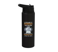 Chess Game Strategy Playing Chess Player Chess Lover Stainless Steel Insulated Water Bottle