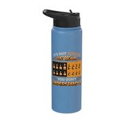 Chess Game Strategy Playing Chess Player Chess Lover Stainless Steel Insulated Water Bottle