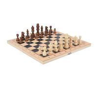 Chess Game | Wooden Foldable Chess Board With Pieces, Interactive Strategy Game for and Adults - Family Hobbies for Beginners