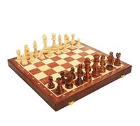 Chess Games Magnetic Wooden Chess Set For Adults Kids ChessBoard Folding Portable Travel Chess Game For Tournament Professional Beginner(45 * 45 * 4cm)