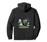 Chess Golf Mashup Funny Pawn Hole In One Checkmate Pullover Hoodie