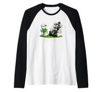 Chess Golf Mashup Funny Pawn Hole in One Checkmate Raglan Baseball Tee