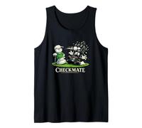 Chess Golf Mashup Funny Pawn Hole in One Checkmate Tank Top