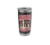Chess Grandma Like A Normal Grandma But Cooler Stainless Steel Insulated Tumbler