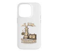 Chess I Am Thinking Coffee Chess Clock Case for iPhone 14 Pro