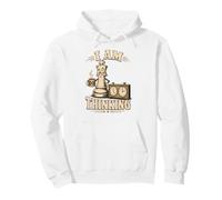 Chess I Am Thinking Coffee Chess Clock Pullover Hoodie