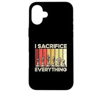Chess I Sacrifice Everything Funny Checkerboard Player Joke Case for iPhone 16 Plus
