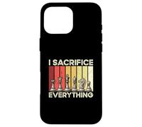 Chess I Sacrifice Everything Funny Checkerboard Player Joke Case for iPhone 16 Pro Max