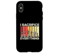 Chess I Sacrifice Everything Funny Checkerboard Player Joke Case for iPhone X/XS