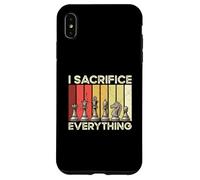 Chess I Sacrifice Everything Funny Checkerboard Player Joke Case for iPhone XS Max