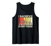 Chess I Sacrifice Everything Funny Checkerboard Player Joke Tank Top