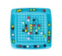Chess Intellectual Chessboard Dual Duel Fun Table Top Strategy Chess Board Game with Rainbow Ball for Home Party