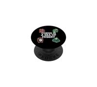 Chess Is A Sea Of Misery Funny Board Gamer PopSockets Adhesive PopGrip