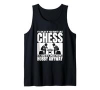 Chess is for Smart People Funny Chess Player Tank Top