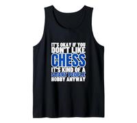 Chess is for Smart People Funny Chess Player Tank Top