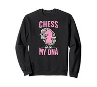 Chess Is In My DNA Thumbprint Graphic Sweatshirt