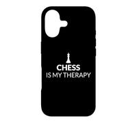 Chess Is My Therapy Funny Chess Lover Strategy Board Game Case for iPhone 17