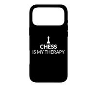Chess Is My Therapy Funny Chess Lover Strategy Board Game Case for iPhone 17 Pro Max