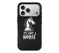 Chess Its Not A Horse Case Compatible with iPhone 17/17 Air/17 Pro/17 Pro Max TPU Protective Cover Anti-Scratch
