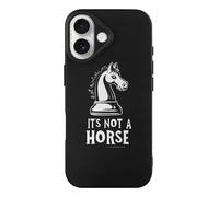 Chess Its Not A Horse Case Compatible with iPhone 17/17 Air/17 Pro/17 Pro Max TPU Protective Cover Anti-Scratch