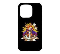 Chess King Fox Crown Knight Pawn Royal Strategy Cartoon Art Case for iPhone 15 Pro