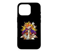 Chess King Fox Crown Knight Pawn Royal Strategy Cartoon Art Case for iPhone 16 Pro