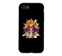 Chess King Fox Crown Knight Pawn Royal Strategy Cartoon Art Case for iPhone SE (2020) / 7/8