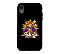Chess King Fox Crown Knight Pawn Royal Strategy Cartoon Art Case for iPhone XR