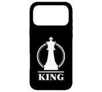 Chess King Minimal Royal Strategy Emblem for Players Design Case for iPhone 17 Pro Max