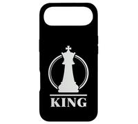 Chess King Minimal Royal Strategy Emblem for Players Design Case for iPhone Air
