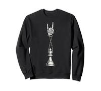 Chess King Piece Player Lover Cool Retro Vintage Alt Sweatshirt