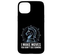 Chess Knight Strategy Cool Tactic Brain Game Power Play Case for iPhone 15 Plus