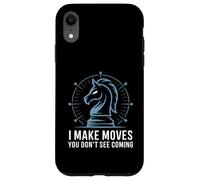 Chess Knight Strategy Cool Tactic Brain Game Power Play Case for iPhone XR