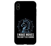 Chess Knight Strategy Cool Tactic Brain Game Power Play Case for iPhone XS Max