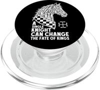 Chess Lover Knight Horse Head Change Fate Of Kings PopSockets PopGrip for MagSafe