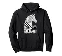 Chess Lover Knight Horse Head Change Fate Of Kings Pullover Hoodie