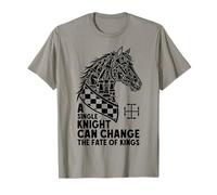 Chess Lover Knight Horse Head Change Fate of Kings T-Shirt