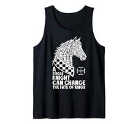 Chess Lover Knight Horse Head Change Fate of Kings Tank Top