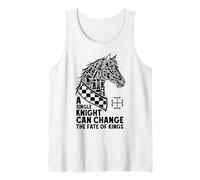 Chess Lover Knight Horse Head Change Fate of Kings Tank Top