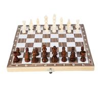 Chess Magnetic Wooden Folding Chess Set Classic Board Game for Adults Interior for Storage
