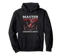Chess Master The Board Checkmate Awaits Pullover Hoodie