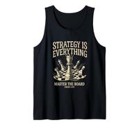 Chess Master The Strategy Master The Board Tank Top