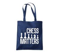 Chess Matters Check Mate Tote Shopping Bag 10 Litres Capacity 42 x 38cm