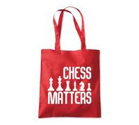 Chess Matters Check Mate Tote Shopping Bag 10 Litres Capacity 42 x 38cm