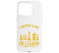 Chess Mindset Win Learn Philosophy Case for iPhone 15 Pro Max